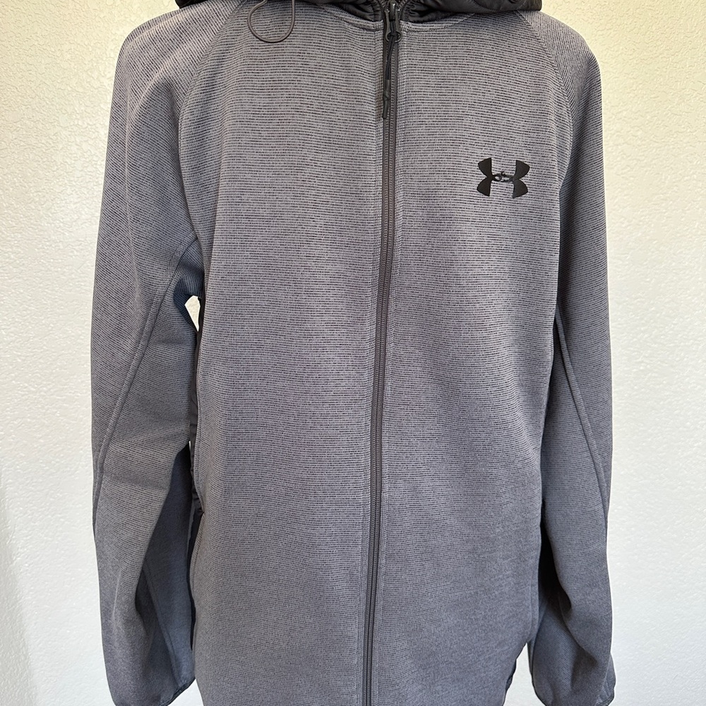 Under Armour Charcoal Zip-Up Jacket